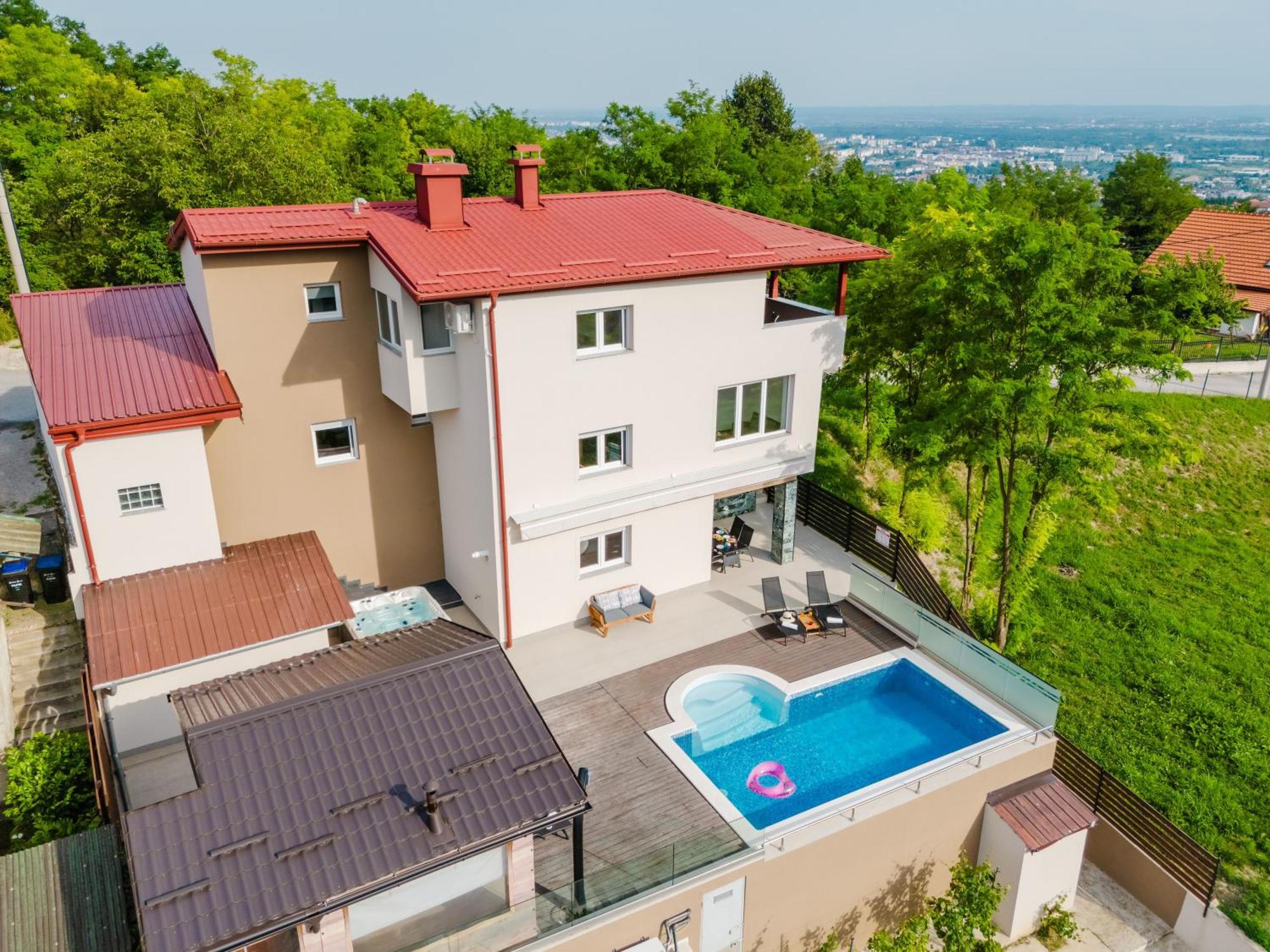 Villa Carobni Pogled Zagabria Esterno foto