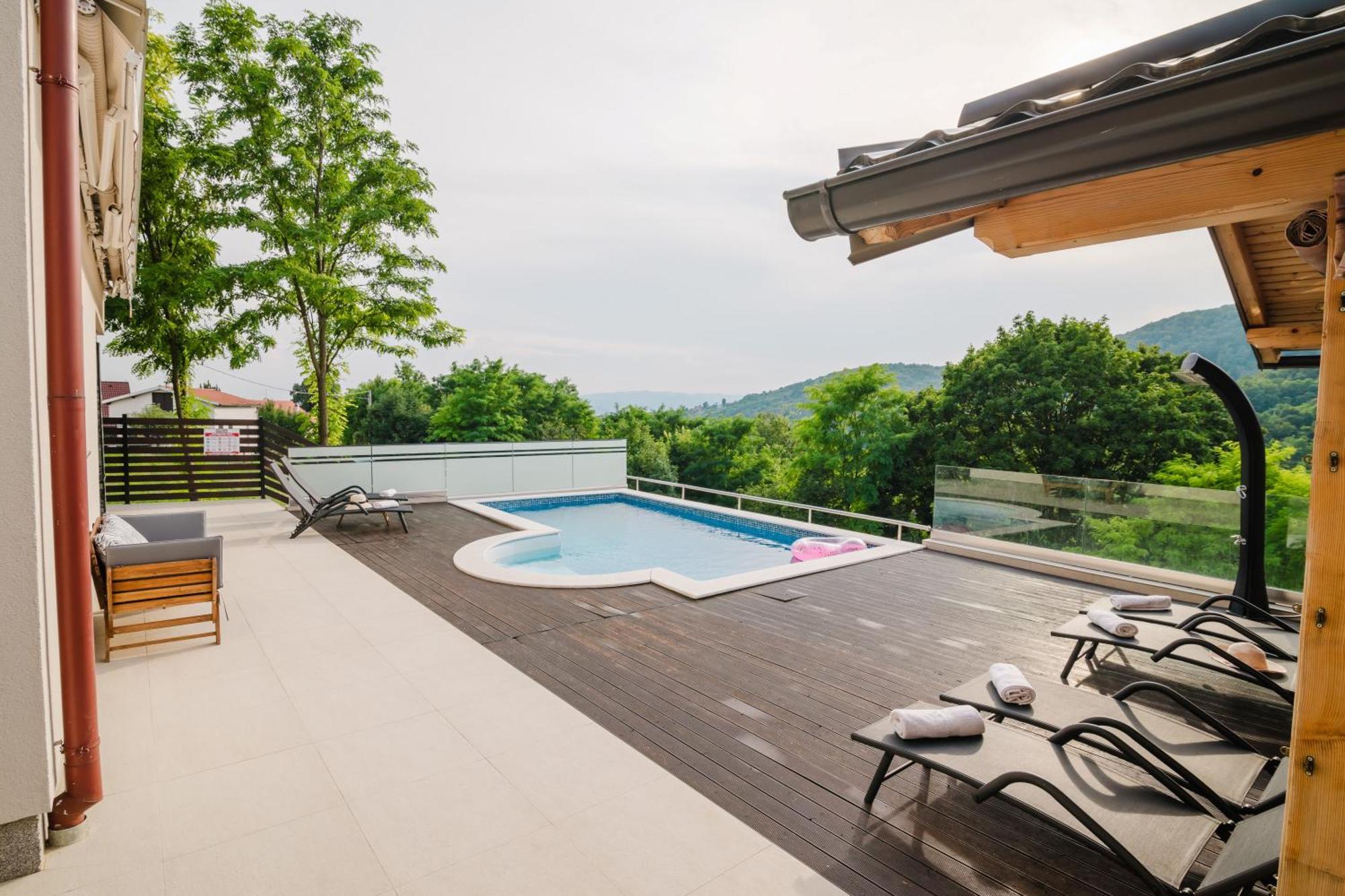 Villa Carobni Pogled Zagabria Esterno foto