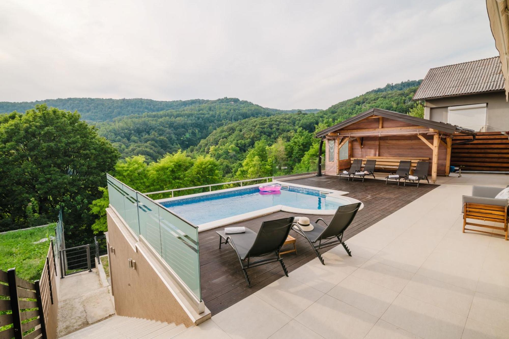 Villa Carobni Pogled Zagabria Esterno foto